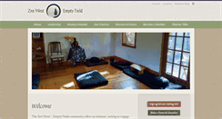 Desktop Screenshot of emptyfieldzendo.org
